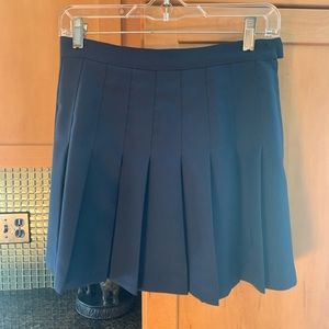 Reebok navy pleated tennis skirt, never worn.